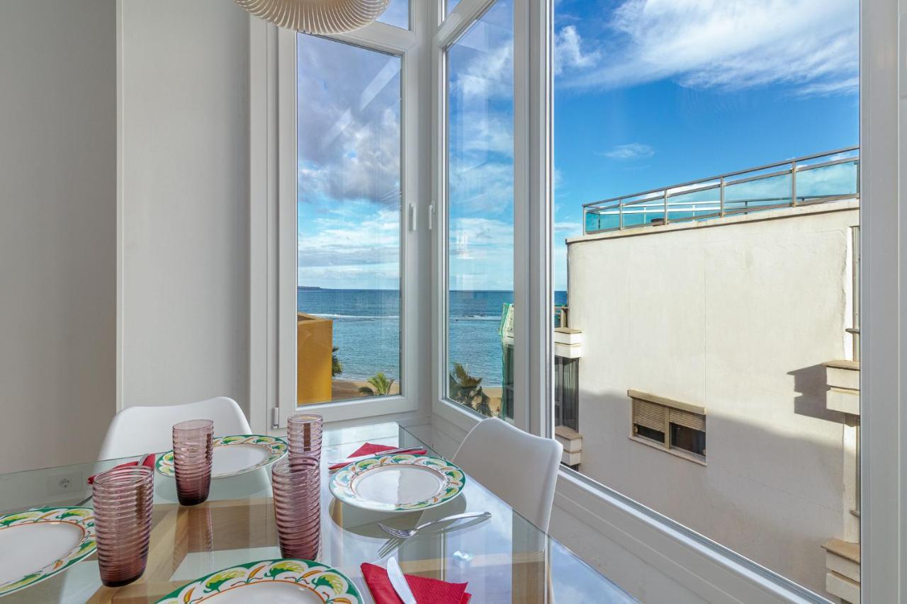 Flatguest Canteras Sunset Beach Las Palmas de Gran Canaria Eksteriør bilde
